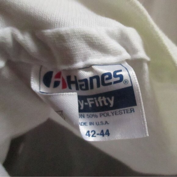 Branson MO Vintage Men's T-shirt Large Single Stitch hanes 1990's Bag Lady USA - Picture 6 of 8